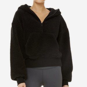 Alo Yoga Women's Streetside Half Zip Sherpa Hoodie